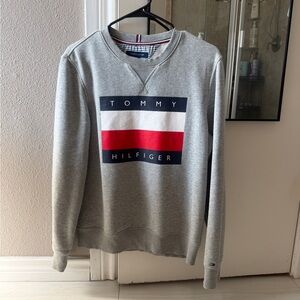 Tommy Hilfiger Gray Crewneck hoodies